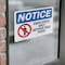 Signmission Employees Only Beyond This Point OSHA Notice Sign, Vinyl Decal, 10in W x 7in L, 2PK OS-2PACK-NS-D-710-L-15606 - alternate 2